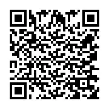 QR Code pour le numéro de téléphone +260763559385