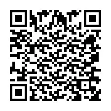 Código QR para número de teléfono +260763559388