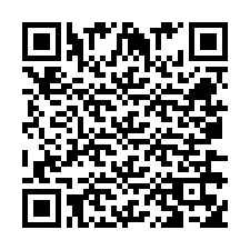 Codice QR per il numero di telefono +260763559498