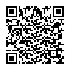 Código QR para número de teléfono +260763559510