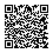 Código QR para número de teléfono +260763559512