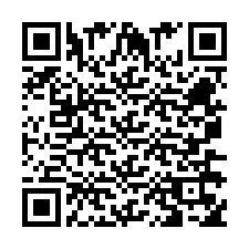 Código QR para número de teléfono +260763559513