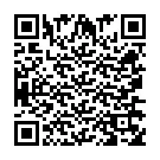 Código QR para número de telefone +260763559584