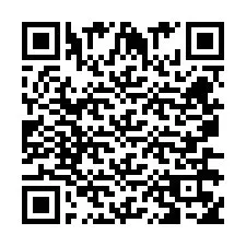 Código QR para número de teléfono +260763559586