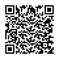 Código QR para número de teléfono +260763559594