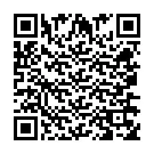 Código QR para número de telefone +260763559598