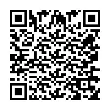 QR-code voor telefoonnummer +260763559599