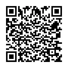 Codice QR per il numero di telefono +260763559807
