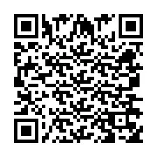Codice QR per il numero di telefono +260763559808