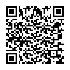 Codice QR per il numero di telefono +260763560004