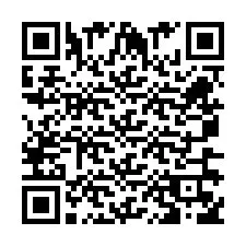 QR код за телефонен номер +260763560009