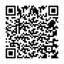 Código QR para número de telefone +260763560017