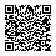 Código QR para número de teléfono +260763560027