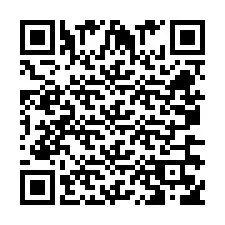 QR-код для номера телефона +260763560038