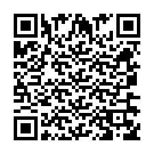 QR Code สำหรับหมายเลขโทรศัพท์ +260763560040