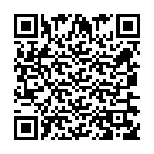 Kode QR untuk nomor Telepon +260763560041