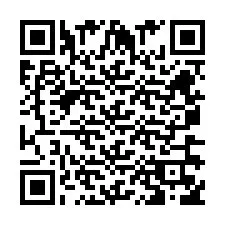 Código QR para número de teléfono +260763560042