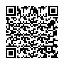 Código QR para número de telefone +260763560045