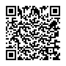 Codice QR per il numero di telefono +260763560049