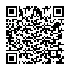 QR Code สำหรับหมายเลขโทรศัพท์ +260763560585