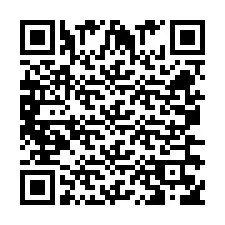 Codice QR per il numero di telefono +260763560634