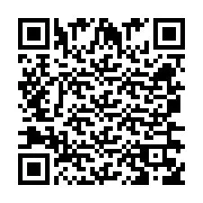 Kode QR untuk nomor Telepon +260763560644