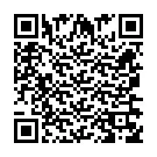 Codice QR per il numero di telefono +260763560645