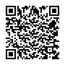 Codice QR per il numero di telefono +260763560697