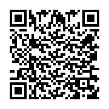 QR Code สำหรับหมายเลขโทรศัพท์ +260763560699