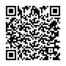 Codice QR per il numero di telefono +260763560779