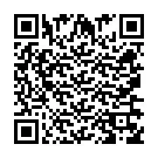 Código QR para número de telefone +260763560784