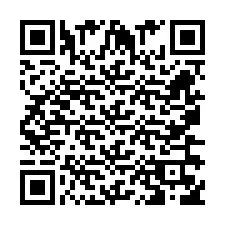 Código QR para número de telefone +260763560785