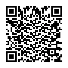 QR Code สำหรับหมายเลขโทรศัพท์ +260763560792