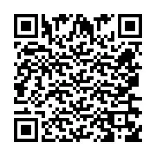 QR kód a telefonszámhoz +260763560799