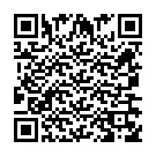 QR Code pour le numéro de téléphone +260763560801