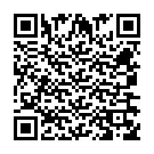 Código QR para número de teléfono +260763560803