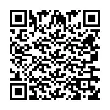 QR Code สำหรับหมายเลขโทรศัพท์ +260763560806