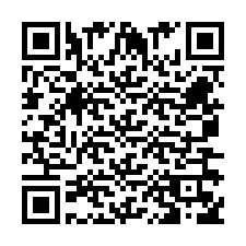 QR Code สำหรับหมายเลขโทรศัพท์ +260763560807