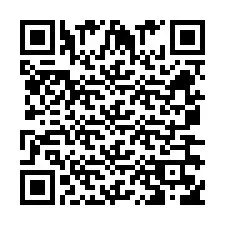 Código QR para número de telefone +260763560810