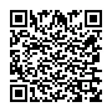 Código QR para número de teléfono +260763560811