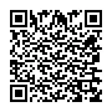 Kode QR untuk nomor Telepon +260763560819