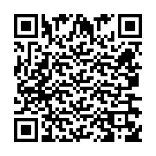 QR Code สำหรับหมายเลขโทรศัพท์ +260763560829