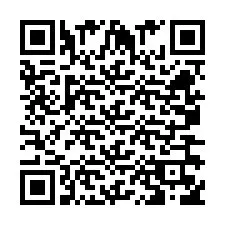 Codice QR per il numero di telefono +260763560834