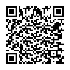 Código QR para número de teléfono +260763560837