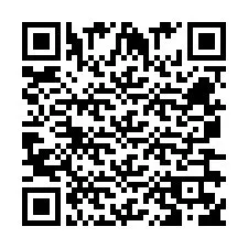 QR Code สำหรับหมายเลขโทรศัพท์ +260763560843