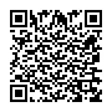 QR kód a telefonszámhoz +260763560845