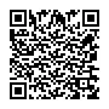 Código QR para número de teléfono +260763560851