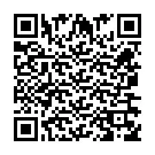 Codice QR per il numero di telefono +260763560859