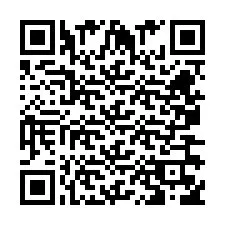 Codice QR per il numero di telefono +260763560876