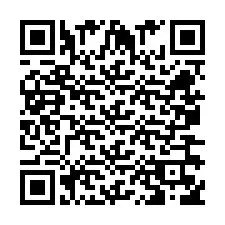 QR-code voor telefoonnummer +260763560878